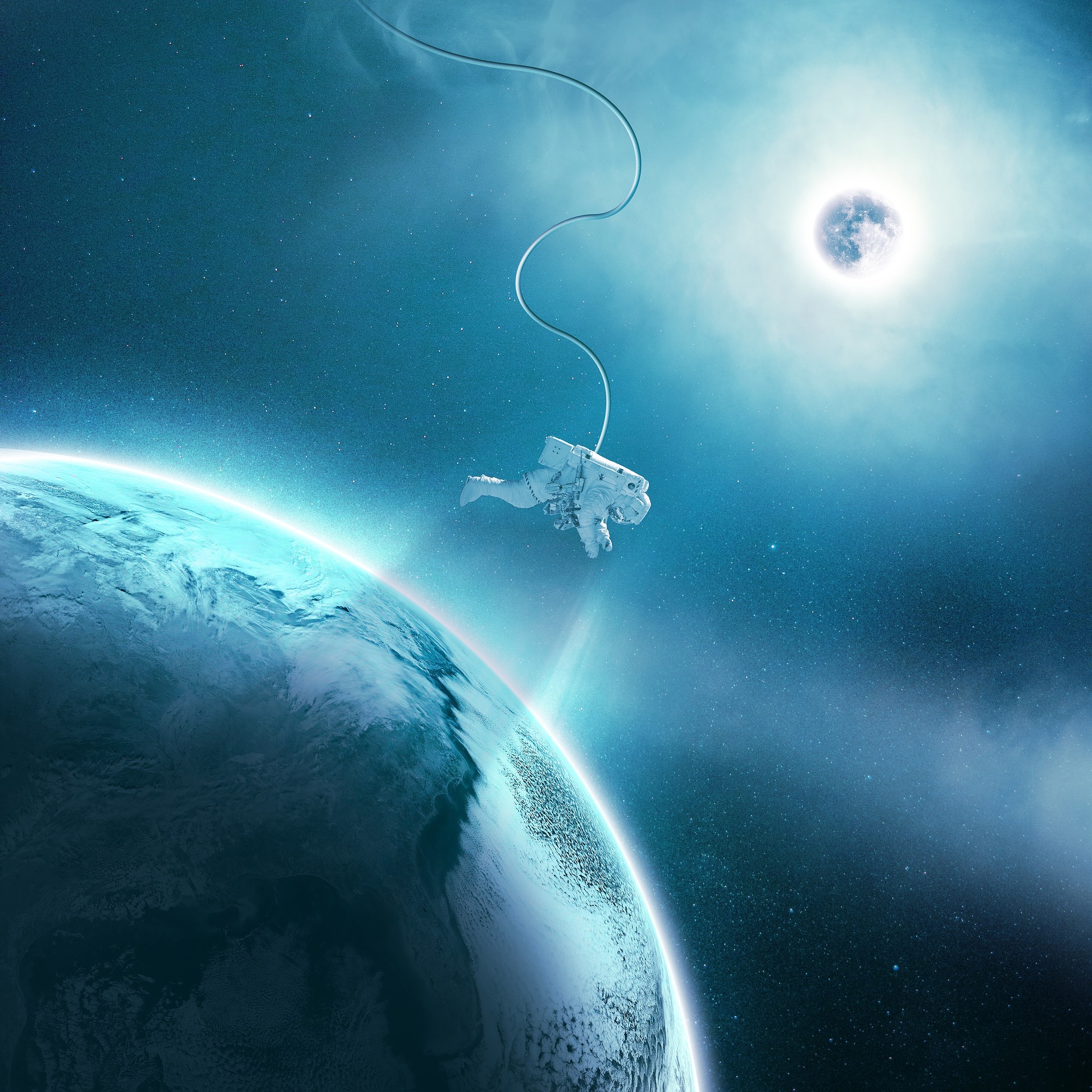 Perché sulla luna e nello spazio non c'è gravità e sulla terra c'è? Perché l'accelerazione di gravità è costante?